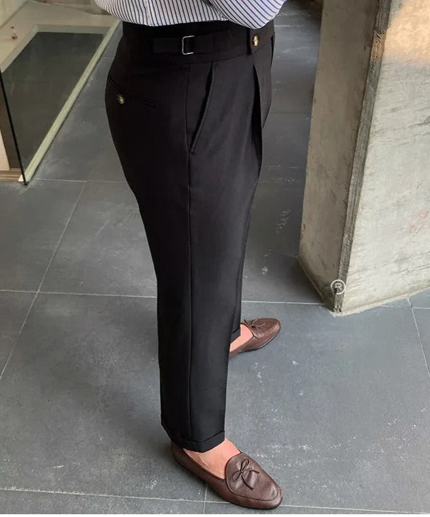 Signature Buttoned Gurkha Pants By Ellegance