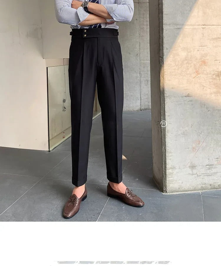 Signature Buttoned Gurkha Pants By Ellegance