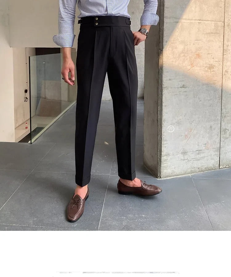 Signature Buttoned Gurkha Pants By Ellegance