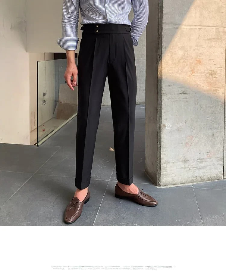 Signature Buttoned Gurkha Pants By Ellegance