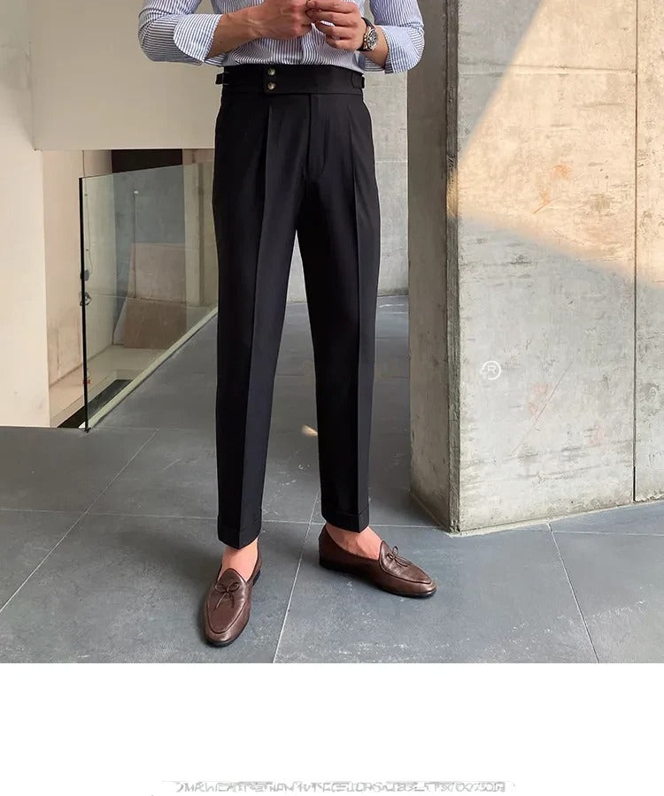 Signature Buttoned Gurkha Pants By Ellegance