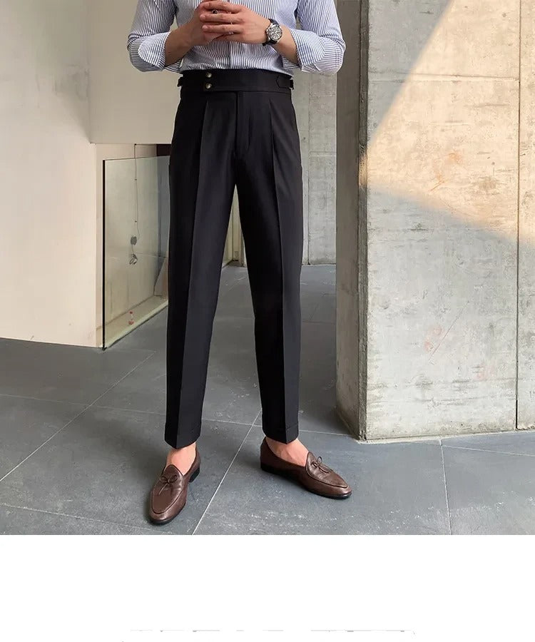 Signature Buttoned Gurkha Pants By Ellegance