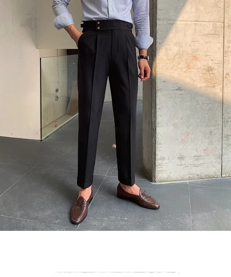Signature Buttoned Gurkha Pants By Ellegance