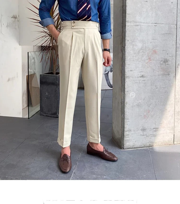 Signature Buttoned Gurkha Pants By Ellegance
