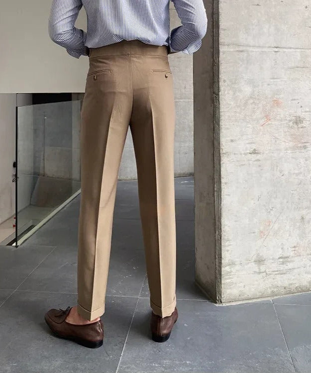 Camel Signature Buttoned Gurkha Pants