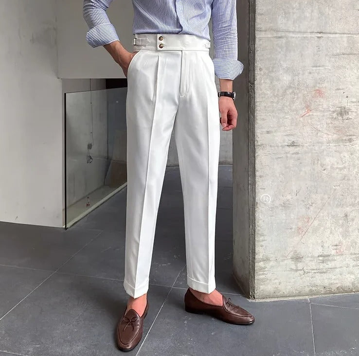 Signature Buttoned Gurkha Pants By Ellegance