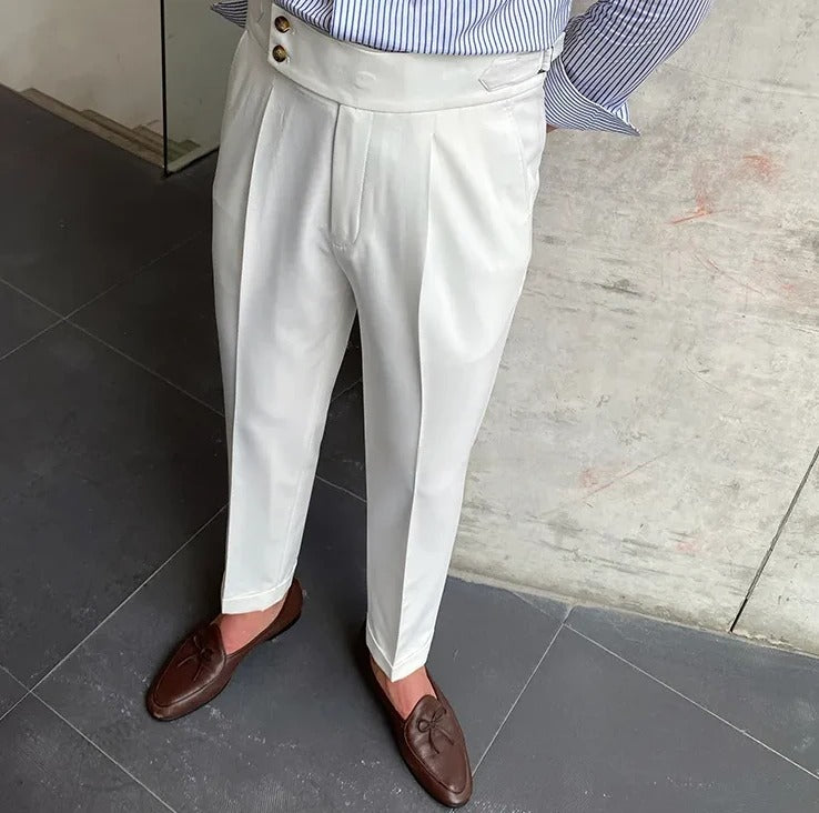 Signature Buttoned Gurkha Pants By Ellegance