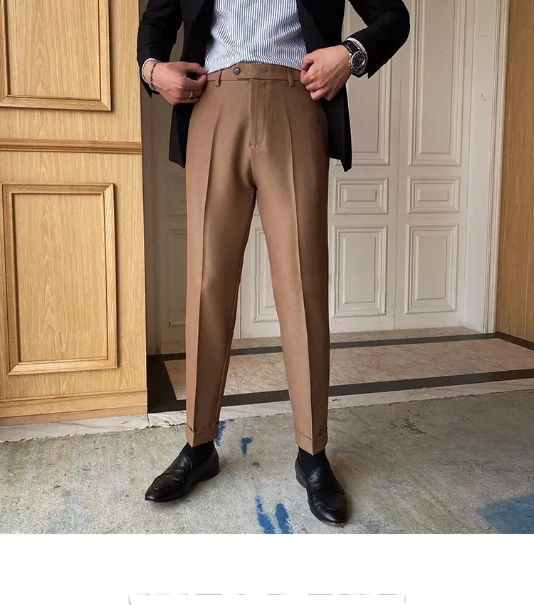 Flexi Casual High Stretch Trousers by ELLEGANCE