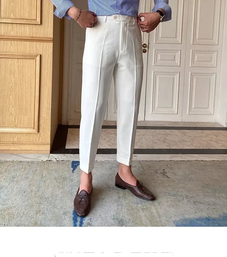 Flexi Casual High Stretch Trousers by ELLEGANCE