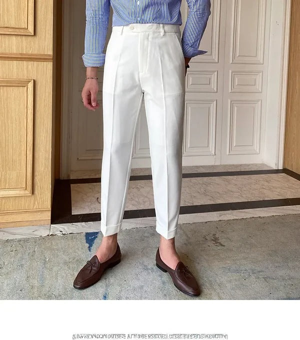 Flexi Casual High Stretch Trousers by ELLEGANCE