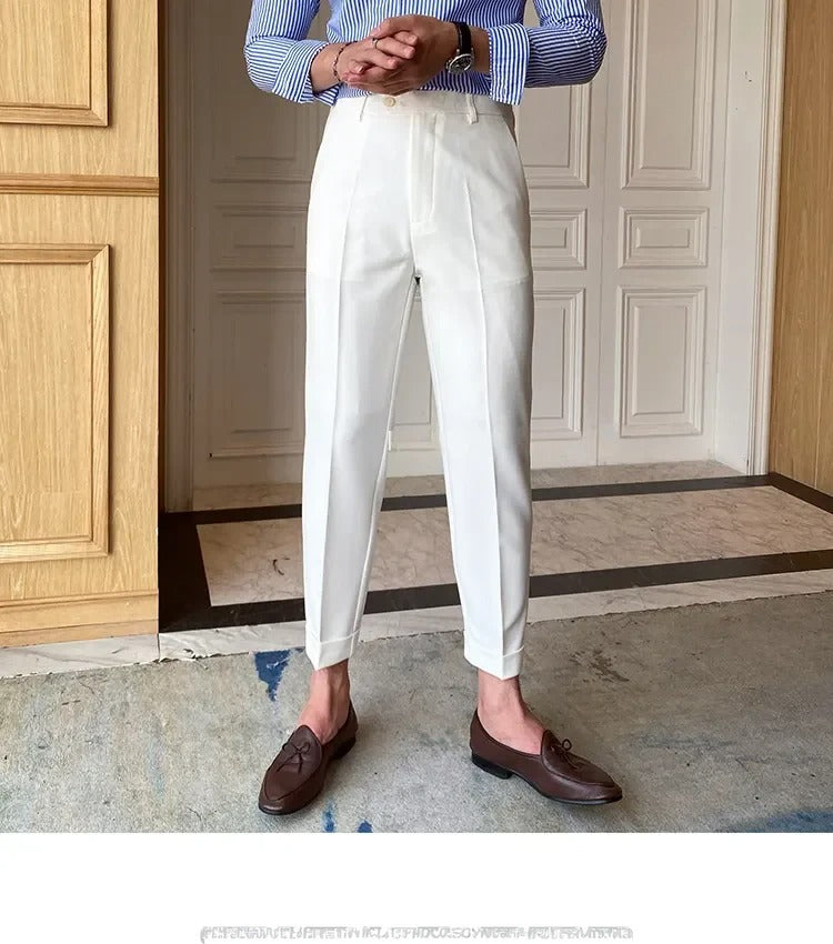 Flexi Casual High Stretch Trousers by ELLEGANCE