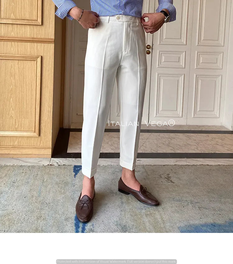 Flexi Casual High Stretch Trousers by ELLEGANCE