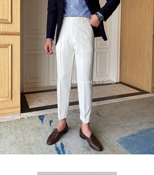 Flexi Casual High Stretch Trousers by ELLEGANCE