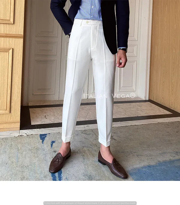 Flexi Casual High Stretch Trousers by ELLEGANCE