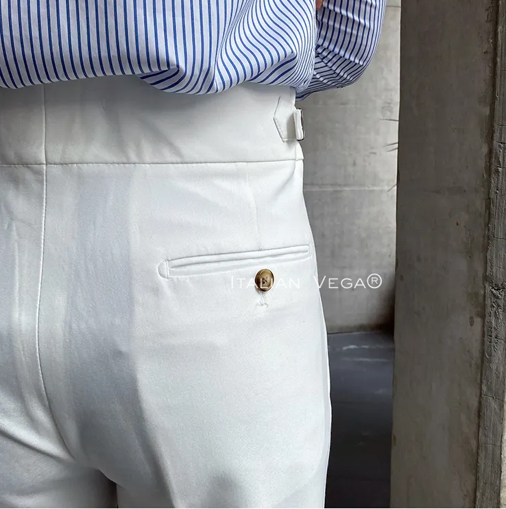 Signature Buttoned Gurkha Pants By Ellegance