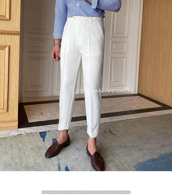 Flexi Casual High Stretch Trousers by ELLEGANCE