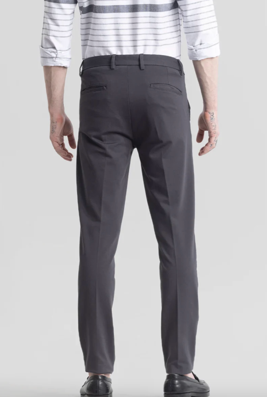 Flexi Casual High Stretch Trousers by ELLEGANCE