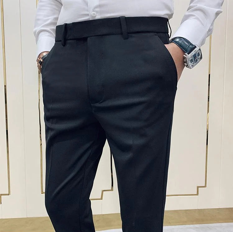 Flexi Casual High Stretch Trousers by ELLEGANCE