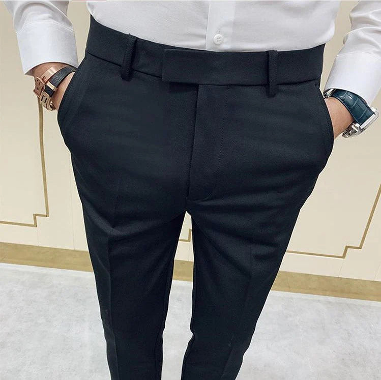 Flexi Casual High Stretch Trousers by ELLEGANCE