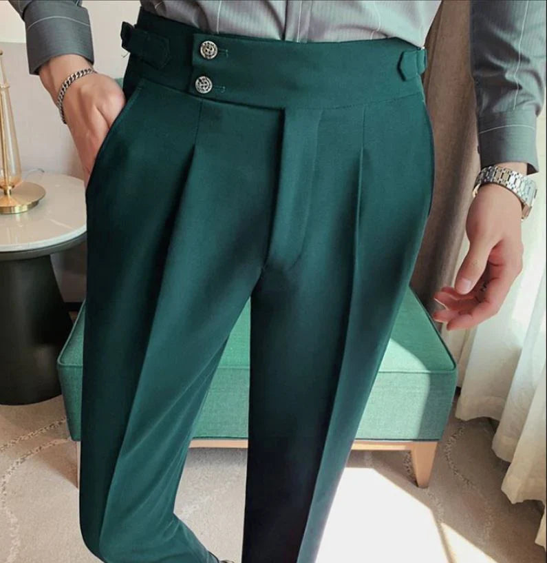 Signature Buttoned Gurkha Pants By Ellegance