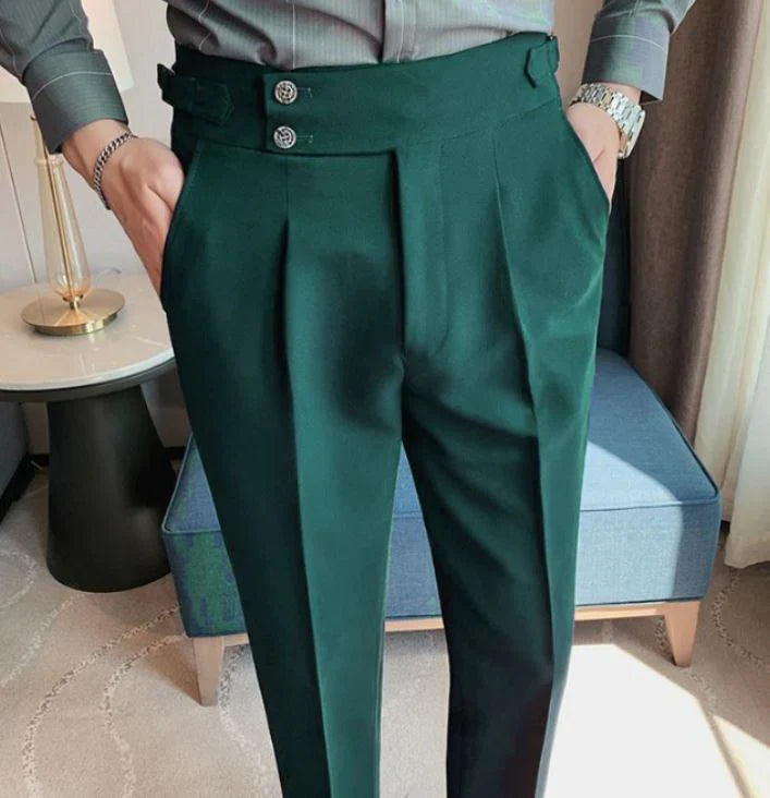 Signature Buttoned Gurkha Pants By Ellegance
