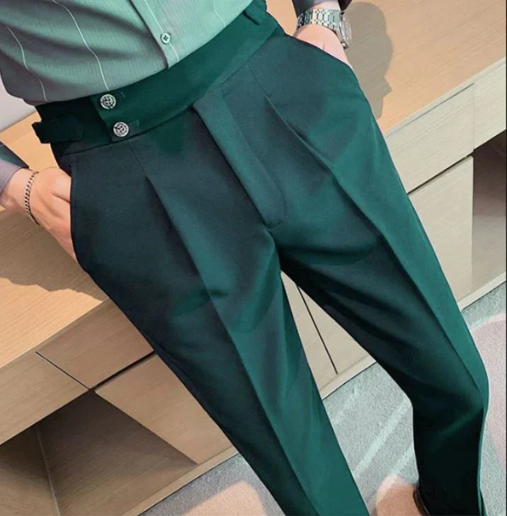 Signature Buttoned Gurkha Pants By Ellegance