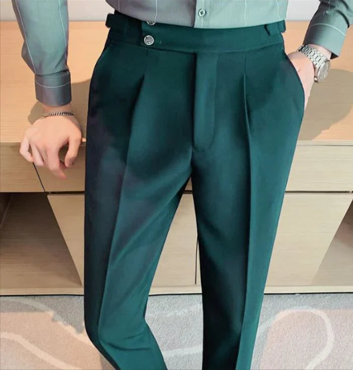 Signature Buttoned Gurkha Pants By Ellegance