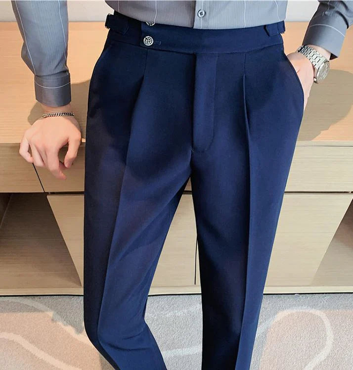 Signature Buttoned Gurkha Pants By Ellegance