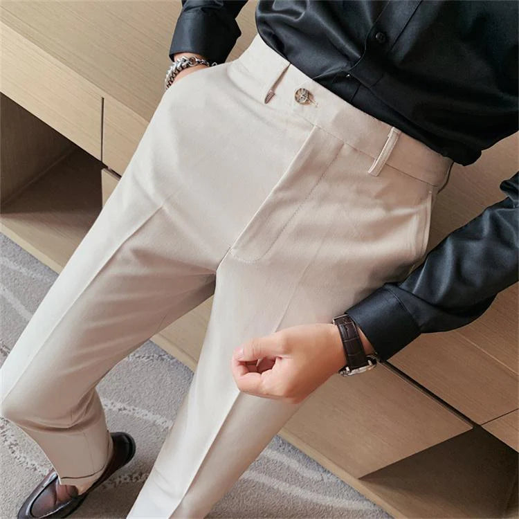 Flexi Casual High Stretch Trousers by ELLEGANCE