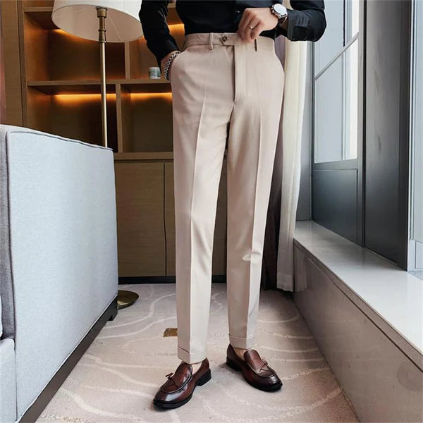 Flexi Casual High Stretch Trousers by ELLEGANCE