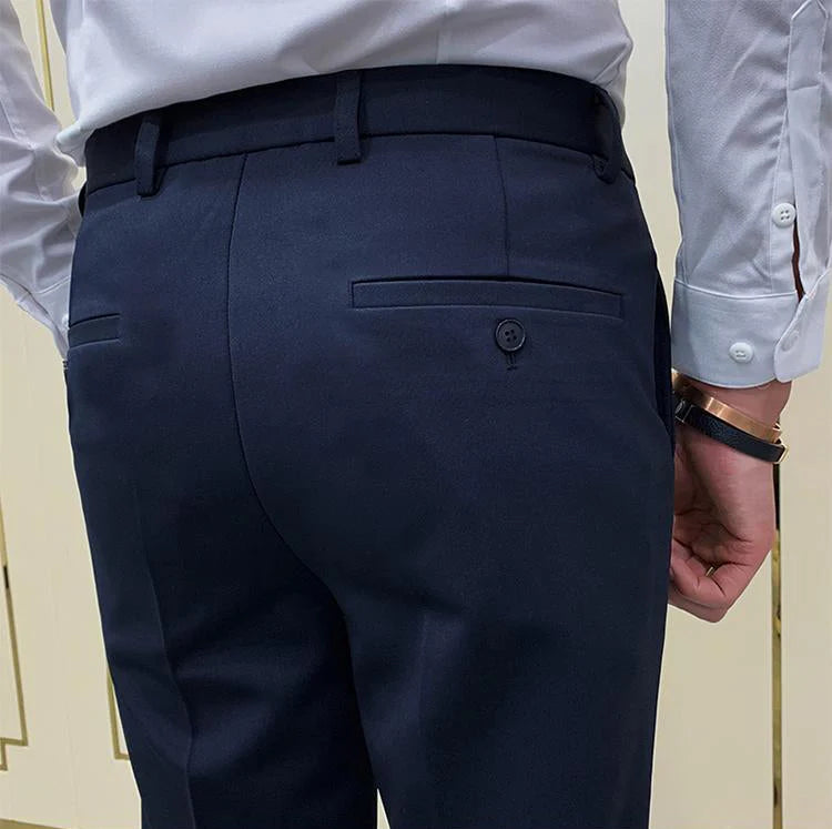 Flexi Casual High Stretch Trousers by ELLEGANCE