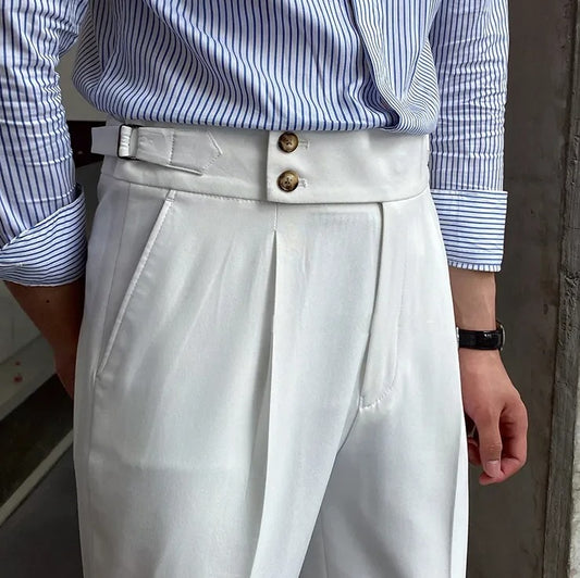 Signature Buttoned Gurkha Pants By Ellegance