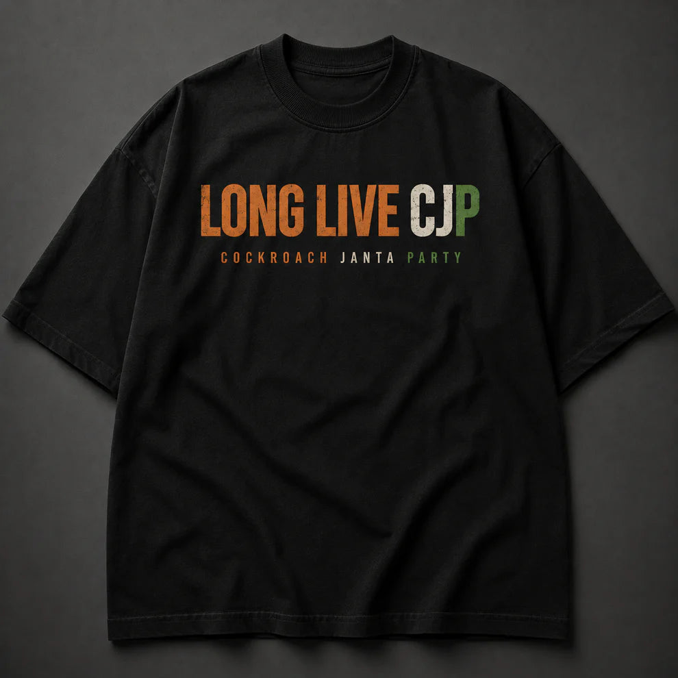 Long Live CJP Oversized Graphic T-Shirt