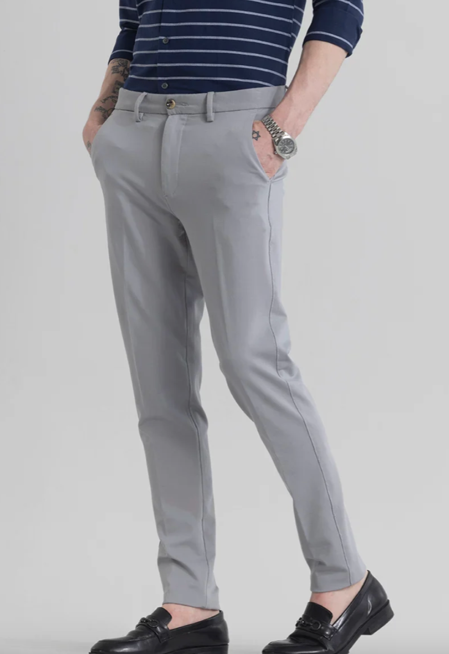 Flexi Casual High Stretch Trousers by ELLEGANCE