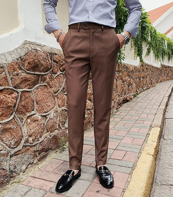 Flexi Casual High Stretch Trousers by ELLEGANCE