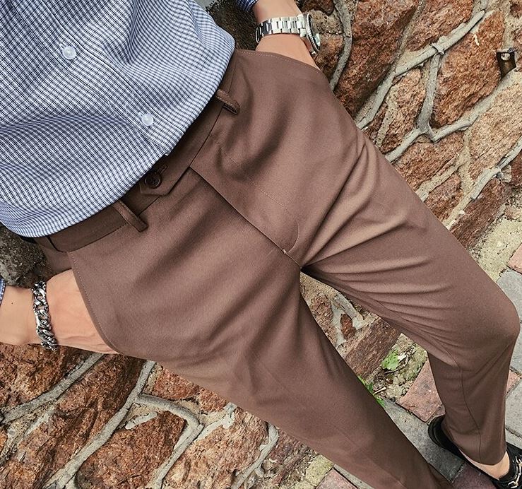 Flexi Casual High Stretch Trousers by ELLEGANCE